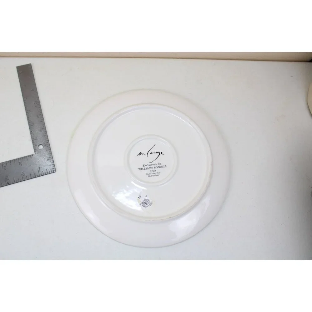 Williams Sonoma Rooster Dinner Plate Marc Lacaze 92584